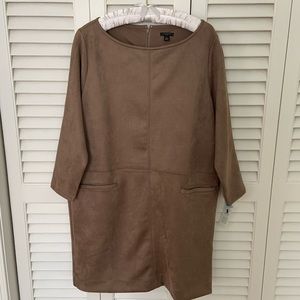 Ann Taylor suede dress